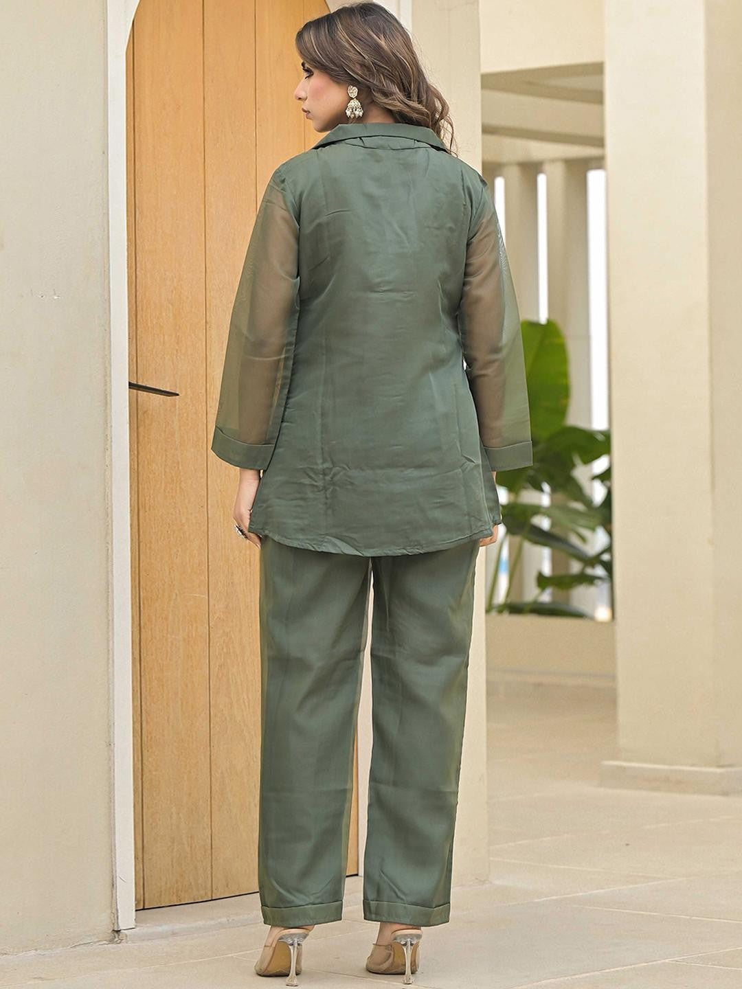 Adults-Women Silk Blend Co-Ords